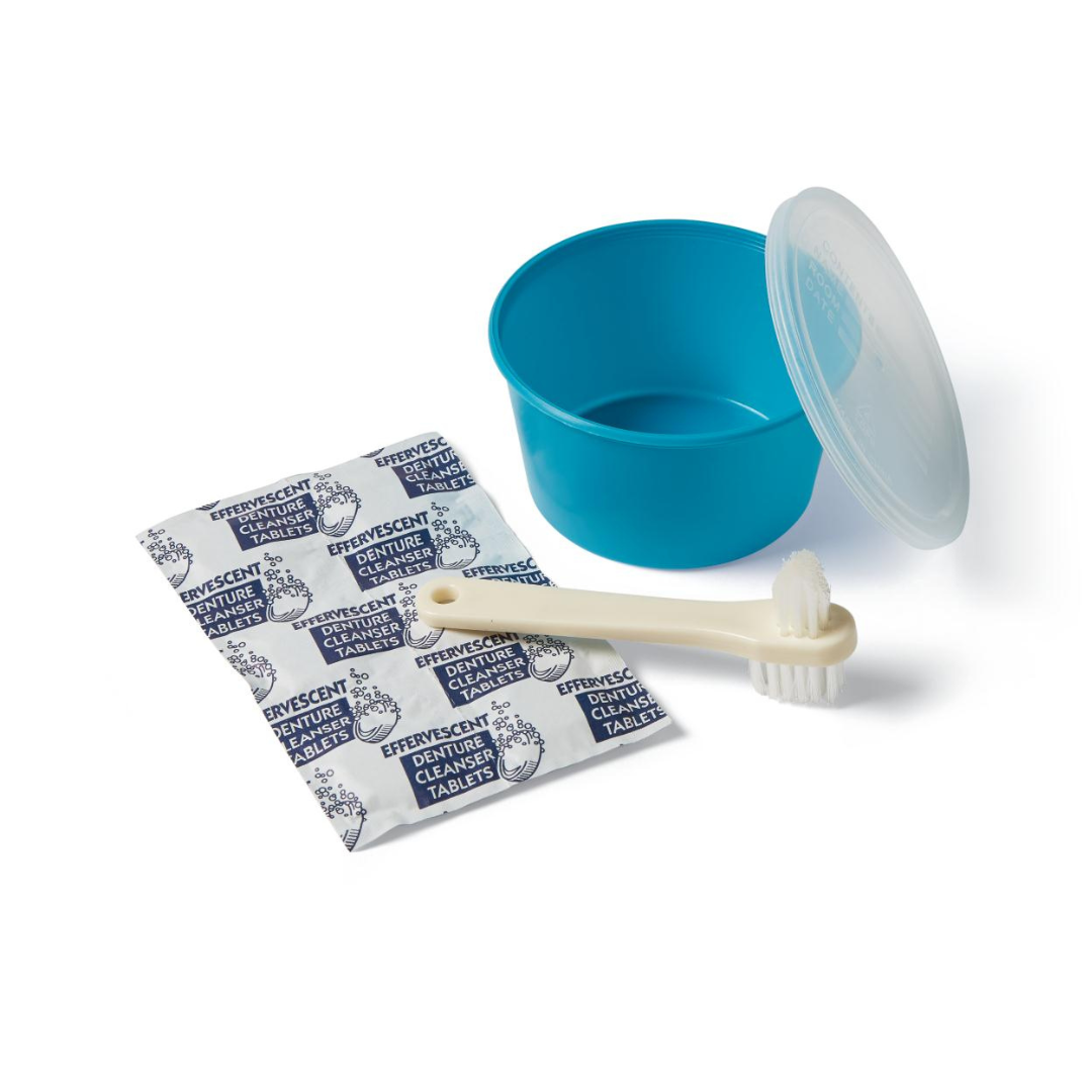 Medline Denture Cleaning Kit - Senior.com Denture Cleaning